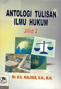 Image of Antologi Tulisan Ilmu Hukum Jilid 2