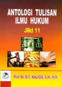 Image of Antologi Tulisan Ilmu Hukum Jilid II