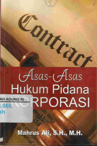 Image of Asas-Asas Hukum Pidana Korporasi