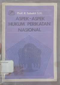 Image of Aspek-aspek hukum perikatan nasional