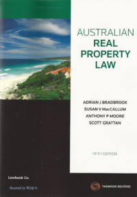 Image of Australian Real Property Law 5th ed