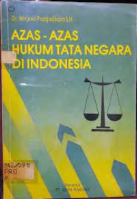 Image of Azas- azas hukum tata negara di indonesia