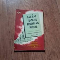 Image of Bab-Bab Tentang Penemuan Hukum