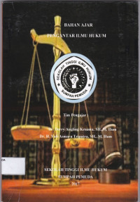 Image of Bahan Ajar Pengantar Ilmu Hukum