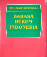 Image of Bahasa Hukum Indonesia
