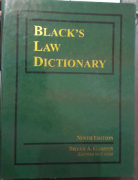 Image of Black Law Dictionary