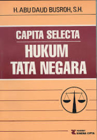 Image of Capita Selecta Hukum Tata Negara