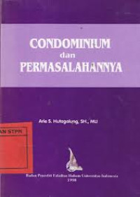 Image of Condominium dan permasalahannya