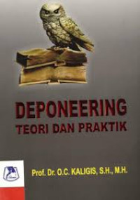 Image of Deponeering Teori dan Praktik