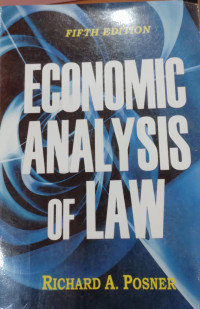 Image of Economic Analysis Of Law