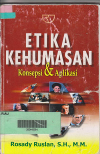 Image of Etika kehumasan : konsepsi dan aplikasi