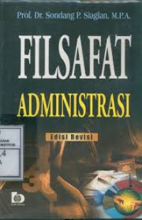 Image of Filsafat administrasi