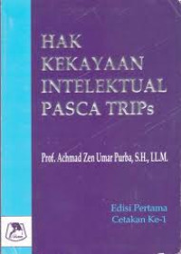 Image of Hak Kekayaan Intelektual Pasca Trips