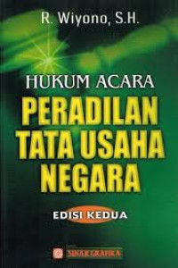 Image of Hukum Acara Peradilan Tata Usaha Negara