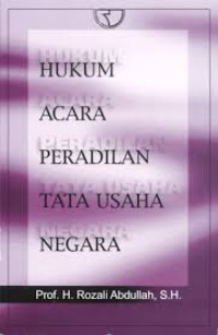 Image of Hukum Acara Peradilan Tata Usaha Negara