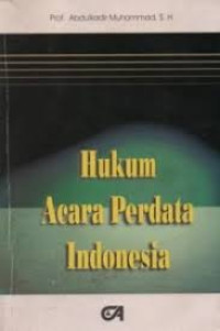 Image of Hukum Acara Perdata Indonesia