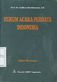 Image of Hukum Acara Perdata Indonesia