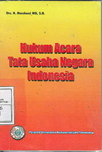 Image of Hukum Acara Tata Usaha Negara Indonesia
