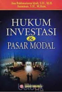 Image of Hukum investasi dan pasar modal