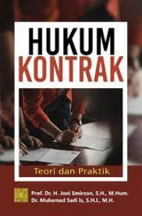 Image of Hukum Kontrak: Teori Dan Praktek