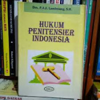 Image of Hukum Penitensier Indonesia