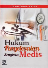 Image of Hukum Penyelesaian Sengketa Medis