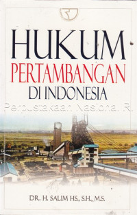 Image of Hukum Pertambangan di Indonesia