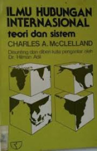Image of Ilmu Hubungan Internasional Teori dan Sistem