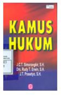 Image of Kamus Hukum