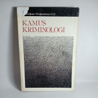 Image of kamus kriminologi