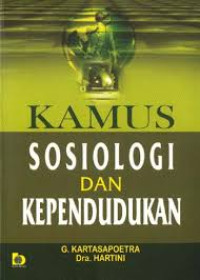 Image of Kamus Sosiologi Dan Kependudukan