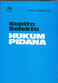 Image of Kapita selekta hukum pidana