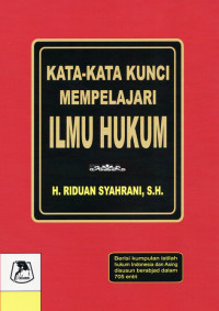 Image of Kata-kata kunci mempelajari ilmu hukum