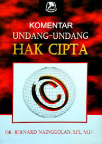 Image of Komentar Undang-Undang Hak Cipta