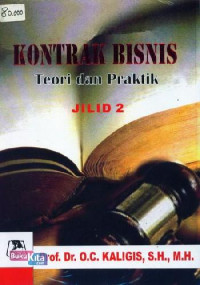 Image of Kontrak bisnis jilid 2 : teori dan praktik