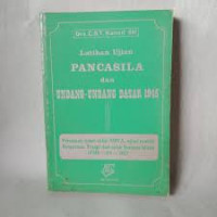 Image of Latihan Ujian Pancasila dan Undang-Undang Dasar 1945