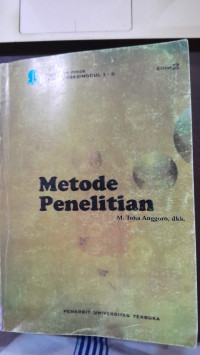 Image of Metode Penelitian