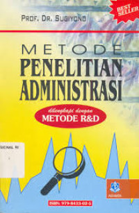 Image of Metode Penelitian Administrasi