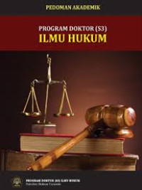 Image of Pedoman doktor (s3) ilmu hukum