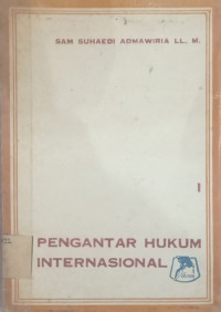 Image of Pengantar hukum internasional