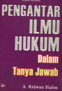 Image of Pengantar ilmu hukum dalam tanya jawab