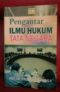Image of Pengantar : Ilmu Hukum Tata Negara