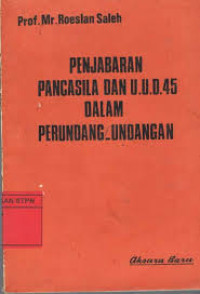 Image of Penjabaran Pancasila dan UUD 45 dalam perundang-undangan