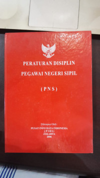 Image of Peraturan Disiplin Pegawai Negeri Sipil (PNS)
