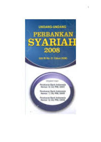 Image of Perbankan Syariah 2008 (UU RI No. 21 Th 2008)
