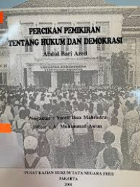 Image of Percikan Pemikiran Tentang Hukum dan Demokrasi