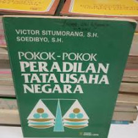 Image of pokok-pokok peradilan tata usaha negara