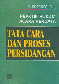 Image of Praktik Hukum Acara Perdata