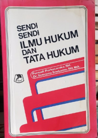 Image of Sendi-sendi ilmu hukum dan tata hukum