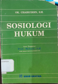 Image of Sosiologi Hukum